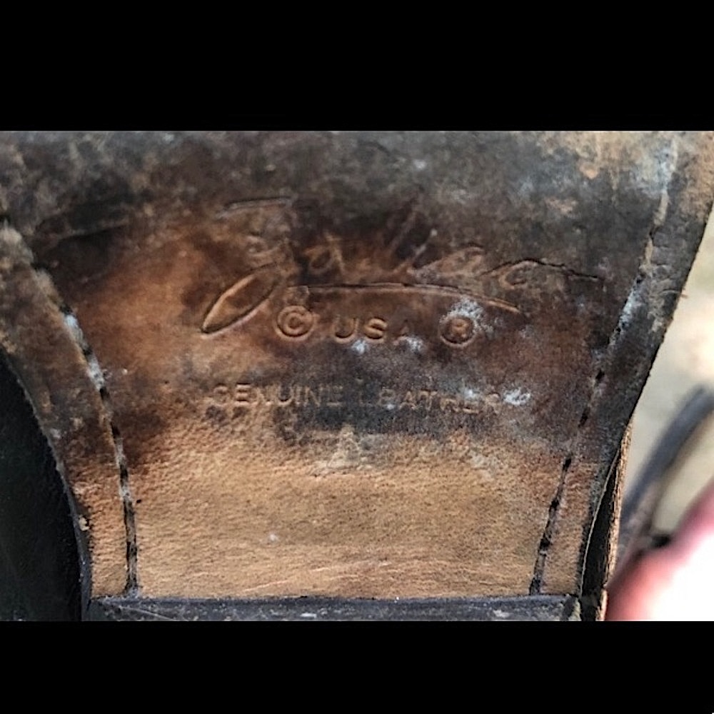 Vintage Zodiac Black Leather Boots - Picture 7 of 11